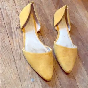 Mustard Yellow Flats